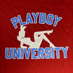 NWT PLAYBOY UNIVERSITY TEE (L)